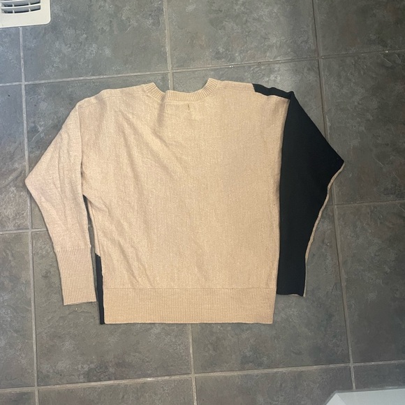 Rachel Zoe Women’s Wool Sweater XS black/beige - Picture 3 of 5